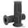 Lowbrow AMF Style Grips 1" Black