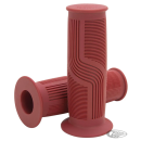 Lowbrow AMF Style Grips 1" Red