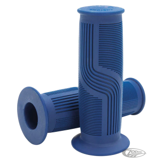 Lowbrow AMF Style Grips 1" Blue