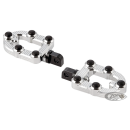 Ness MX Foot Pegs Chrome STD Male Mount