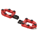 Ness MX Foot Pegs Red STD Male Mount