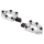 Ness MX DR Foot Pegs Chrome ST18-Up