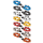 Ness MX Foot Pegs Blue No Mounts