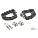 Chicane Foot Pegs Chrome Male Mounts