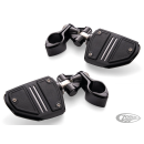 Twin Rail HW Pegs Blk Male Mounts