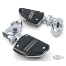 Twin Rail HW Pegs Chr Male Mounts