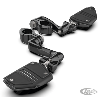 Twin Rail HW Pegs Ext. Blk Male Mounts