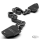 Twin Rail HW Pegs Ext. Blk Male Mounts