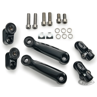 RydeCulture Adj. Peg Mnts Blk Indian14-U