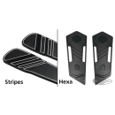 Hexa v2 DR+PA Boards+Pedals Black Anodiz