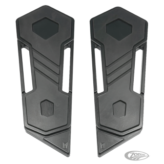 Hexa v2 DR Floorboards Black Anodized