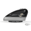 Tank Aufkleber Black/Silver/White XL Sportster 63-65