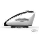 Tank Aufkleber Black/Silver/White XL Sportster 66-68