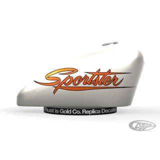 Tank Aufkleber Orange XL Sportster 70-71