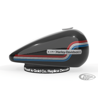 Tank Aufkleber Red/White/Blue FLH 1975