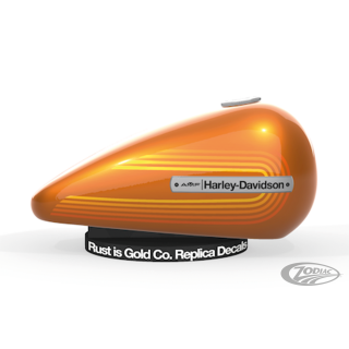 Tank Aufkleber Orange FLH 1976