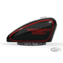 Tank Aufkleber Red/Black XL Sportster 81-82