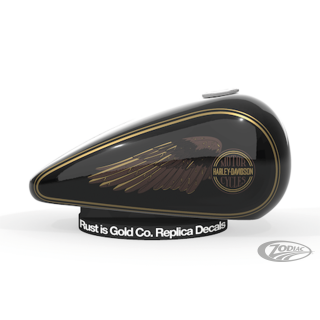 Tank Aufkleber Wings Brown FLH 81-82