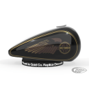 Tank Aufkleber Wings Brown FLH 81-82