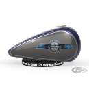 Tank Aufkleber Blue/Silver FXRD 1986