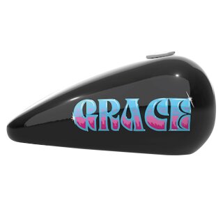 Tank Aufkleber Pulp Fiction FXR Chopper Grace
