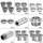 Flanged Bungs 1/8" NPT Thread 4Pck