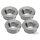 Weld-In Steel Petcock Bung 1/4" NPT 4Pck