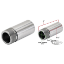 Weld-In Steel Long Petcock Bung 22mm