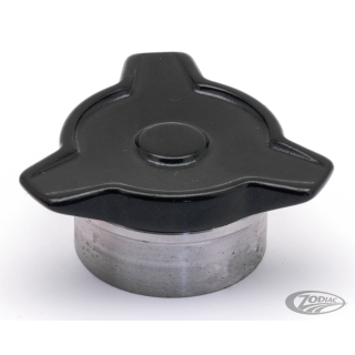 Cast Alu Spinner Gas/Oil Cap Kit Black