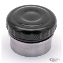 Alu Knurled Gas/Oil Cap Kit Black