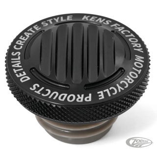 Next Level Black Finned Gas Cap 96-Up