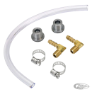 Clear Fuel Sight Gauge Brass Fittings