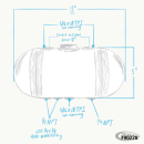 Domed Steel Oil Tank 3/4 Gallon