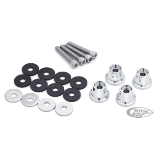 Tour-Pak Rack Lift Kit Chrome