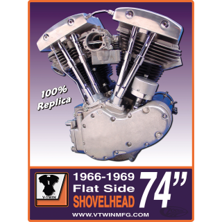 Early Shovelhead Engine Plaque