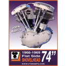 Early Shovelhead Engine Plaque