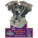 Late Shovelhead Engine Plaque