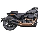 Double Slip-On Muffler Set Endcap Tracker Carbon Black...