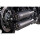 Double Slip-On Muffler Set Endcap Chubby Chrome