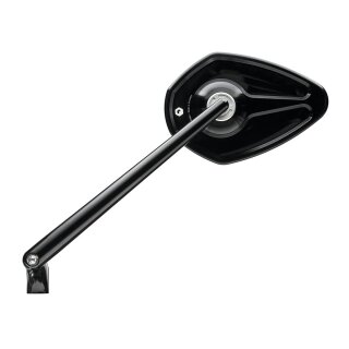 mo.view sport Mirror Stem length: 180mm Black Anodized