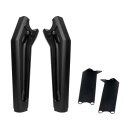 Performance Club Style Riser Kit 9" Height, 1 1/4" Handlebar Clamp for Digital Instrument Black Satin