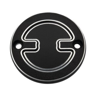 TB-S Timer Cover Black Cut Anodized