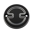 TB-S Timer Cover Black Cut Anodized