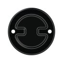 TB-S Timer Cover Black Cut Anodized
