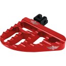 V2 Performance Mini Floorboards Red Anodized