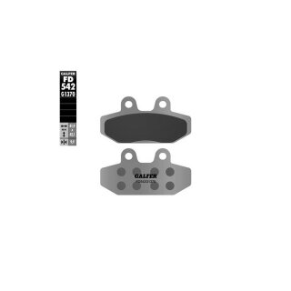 Sintered G1370 Brake Pads Sinter Rear