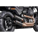 Double Slip-On Muffler Set Endcap Tracker Carbon...