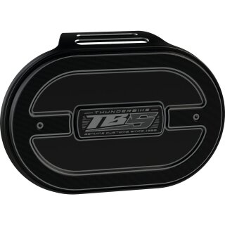 TB-S Oval Airbox Air Cleaner Cover Bi-Color Anodized