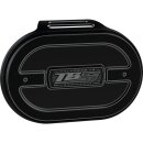 TB-S Oval Airbox Air Cleaner Cover Bi-Color Anodized