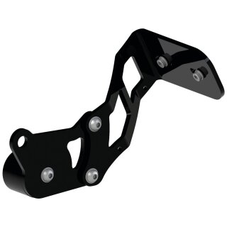 Medium Pro Side Mount License Plate Bracket Black